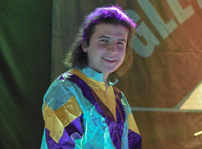 Thomas an den Keyboards