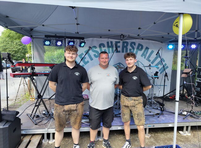 Dennis Engl, Martin Seebauer und Nico Engl