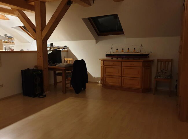 Blick in ein Esszimmer